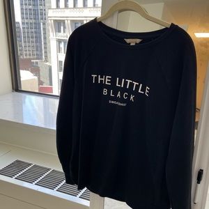 Black sweatshirt